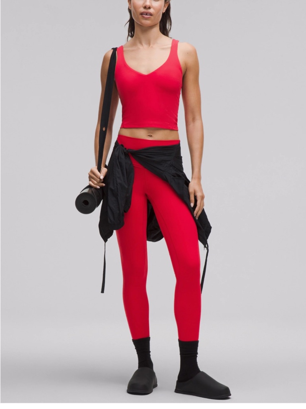 lululemon athletica Red High-Rise Leggings